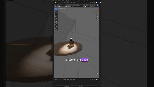 Master Perfume Lighting in Blender #cgi #blender #3dlighting