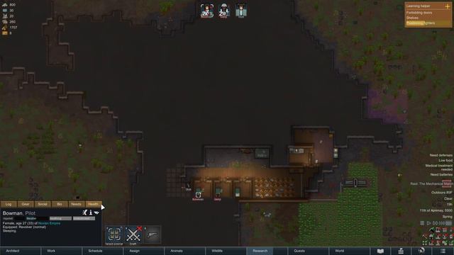 Rimworld Vehicle Let's play Ep. 1: The Vehicle Empire Begins