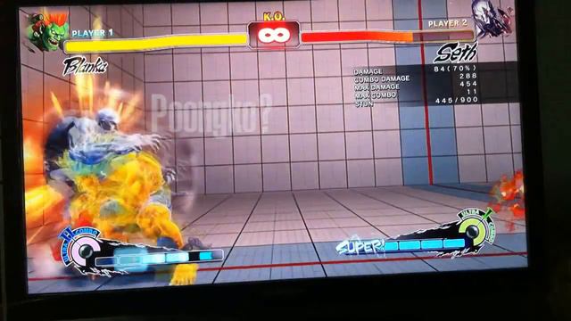 Blanka Mix Ups Combos Ultra Links Street Fighter AE 2012 смотреть онлайн