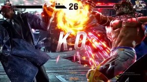 Kazuya vs  king,Jack 8 TEKKEN 8 new gameplay :)))