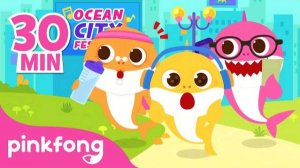 Mix - Baby Shark in the City 🏙  and more | Nursery Rhymes | Pinkfong Songs for Children