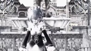 MMD RE Zero Рeм Diamond Sky