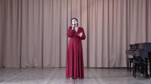 Недодаева Татьяна русская народная песня  "Мы на лодочке катались"