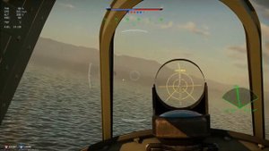 War Thunder F6F Hellcat vs Ship