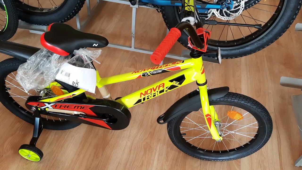 Novatrack Extreme велосипед детский Видеообзор. смотреть онлайн