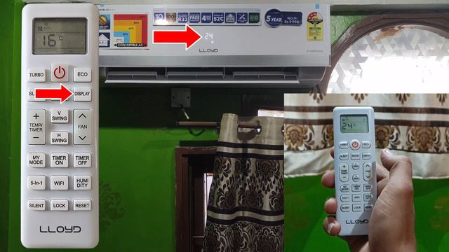 Lloyd AC Remote⚡ Lloyd AC Cooling Setting ⚡ Lloyd ac remote function