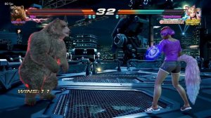 the bear who eat gods tekken 7 kuma vs Chole armor king