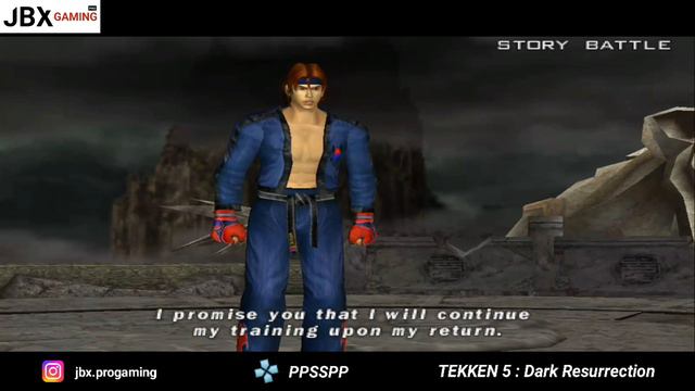 TEKKEN 5 - Dark Resurrection (PPSSPP) Gameplay | Story Battle HWOARANG