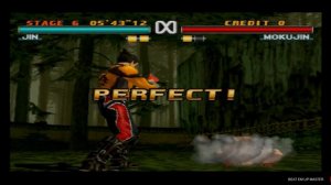 Tekken 3 Jin Arcade PS1 Gameplay