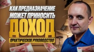 Как предназначение может приносить доход. Практическое руководство