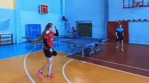 Настольный теннис ТАВИАК Таганрог , турнир 21.01.2024   Кизименко Д. против Гармаш Ю.