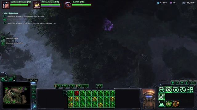 (StarCraft 2) UED: First Light (Hard) part 15 ~ M4, Bombardment смотреть онлайн