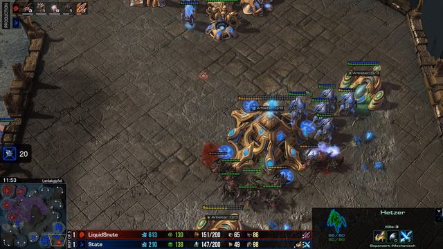 Lurker gegen Disruptor - Snute vs State 3 - Starcraft 2: Legacy of the Void Beta Replaycast #09 смотреть онлайн