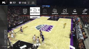 NBA2K Sacramento King All Pro franchise yr 2 (16-0 vs 12-4 Clippers) 2nd half'stream