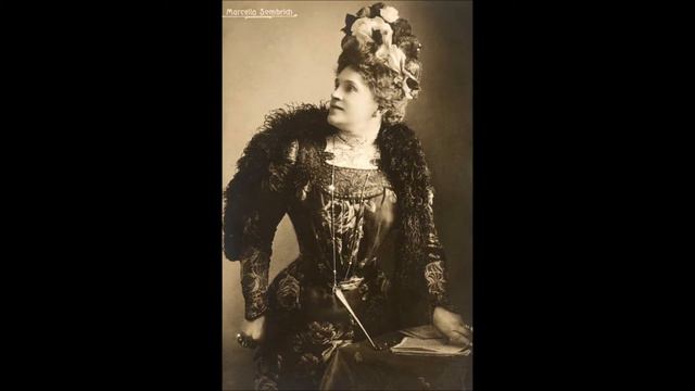 Verdi - La Traviata - Ah, fors'è lui ... Sempre libera - Marcella Sembrich (1908) смотреть онлайн