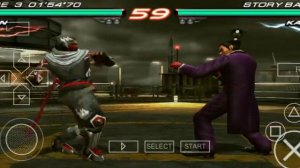 TEKKEN 6 | gameplay walkthrough part 14 | Red Chilli | PSP emulator android