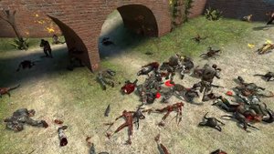 Garry's Mod HECU vs Headcrab Zombies vs Giant Rats