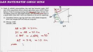 Kelas Matematik Cikgu Kina: Tingkatan 5 (Kekongruenan)