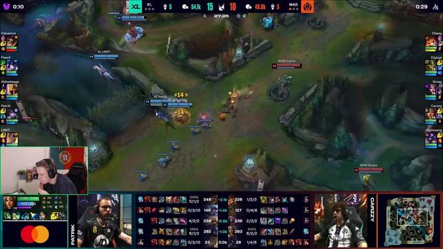 КТО ПЕРВЫЙ НА WORLDS ОТ LEC? | MAD VS XL | LEC SUMMER 2023