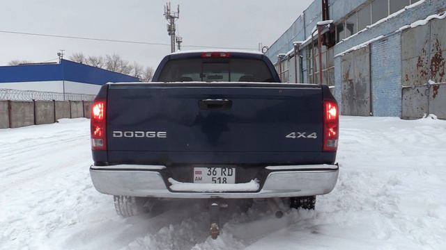 ПИКАП МЕЧТЫ DODGE RAM 1500