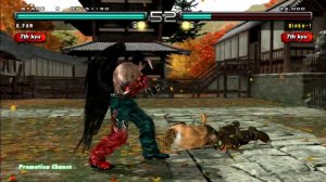 Tekken 5 Dark Resurrection PS3 Ghost Battle Devil Jin part2