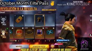 New Elite Pass Review Video || October Month Elite Pass Details Video ||MH GAMER