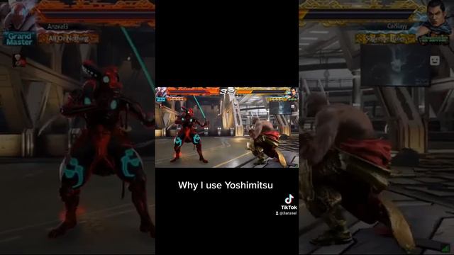 Why I've always used Yoshimitsu in Tekken