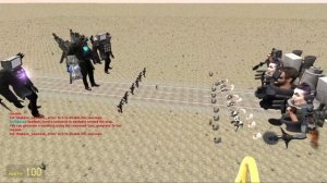 ALL SKIBIDI TOILET BOSSES FROM 1-59 EPISODES VS UPGRADED TITAN SPEAKERMAN in Garry's Mod..!!