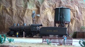 HO Black Mesa RR...Mogul 2-6-0 (Mehano) w/Tsunami2 sound
