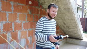 Дом у озера. Готовимся к облицовке. Жидкие гвозди или хим анкер.