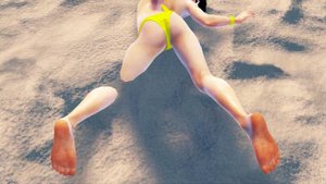 Lili Trampling Xiaoyu into the Sand