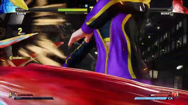 STREET FIGHTER V Karin vs Menat смотреть онлайн