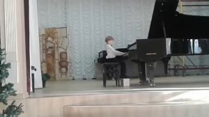 Галынин Зайчик.Кузьма Кудрявцев 7лет.1год обучения.