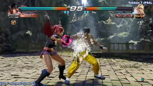 Tekken 7 (PS4 - Version 4.01) - 4 fights between " KinDer__SurprisS , kokoro_6262 , Myamavie25 "& m смотреть онлайн