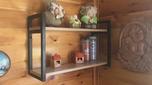 Полка своими руками в стиле LOFT
