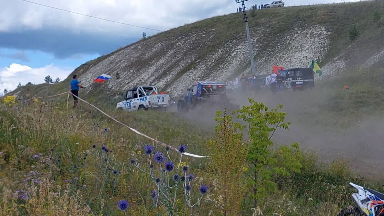 Гонки на УАЗах и мотокросс!