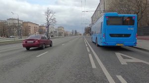 Поездка по пустой Москве на электросамокате 11.04.2020