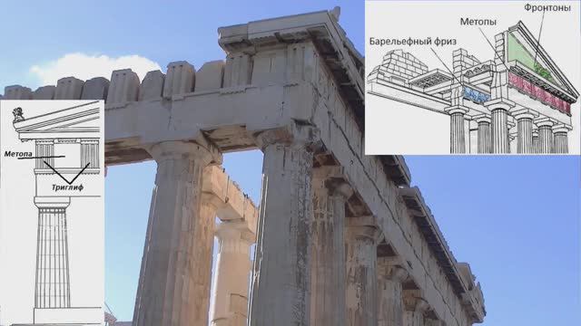 2D. Cлепки Парфенона. Смотрим по-древнегречески / Casts of the Parthenon. Look at the ancient Greek