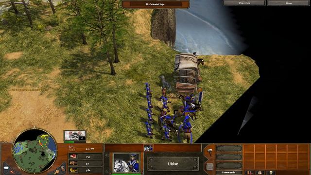 American Revolution Troops at WAR, British Invasion | Age of Empires III Gameplay смотреть онлайн