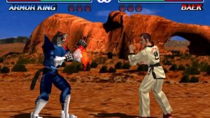 Tekken 2 Online • "EvilWaveJoe" vs "ElMaton" • ePSXe Enhanced PSX emulator - 2021/07/18