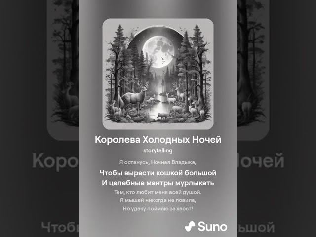 Королева Холодных Ночей (стихи Renny)