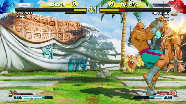 SFV CE 🔥 Bonchan (Sagat) vs Itsukick (Dhalsim) 🔥 Ranked Set 🔥 Street Fighter 5 смотреть онлайн