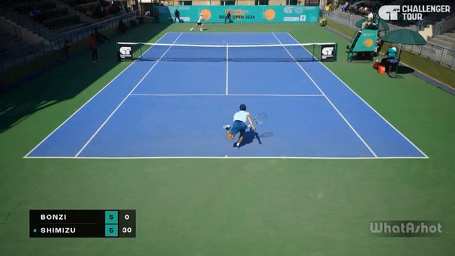 Yuta Shimizu(清水悠太) vs Benjamin Bonzi | NEW DELHI 2024