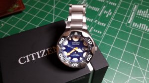 Обзор Часы Citizen Orca - Неуловимая касатка. Уникальные часы.