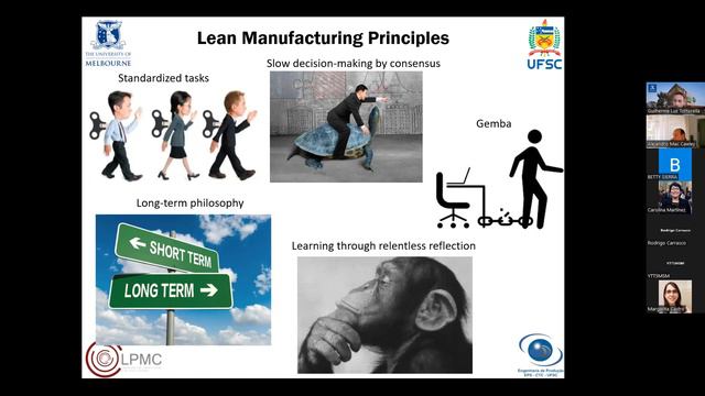 Prof Guilherme Tortorella expuso Teaching & Learning of Lean Manufacturing for Different Generation