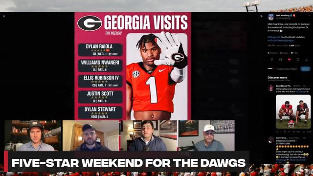 Ellis Robinson IV, Ryan Wingo and other TOP TALENT: Georgia visit recap | Georgia Bulldogs football смотреть онлайн