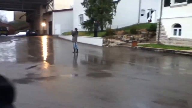 Hochwasser in Kirchberg an der Murr 13.01.2011 смотреть онлайн