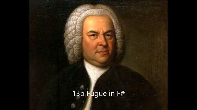 BWV858 WTC 1-13 Prelude & Fugue in F# Walcha 1960 смотреть онлайн