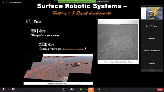 Convergence of Robotics Astronomy & SpaceScience by Mr. Jayanth Ganguly, RSC&Palanetarium, Kozhikod