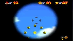 Super Mario 64 (N64) Bob-omb Battlefield Star #5 Mario Wings To The Sky